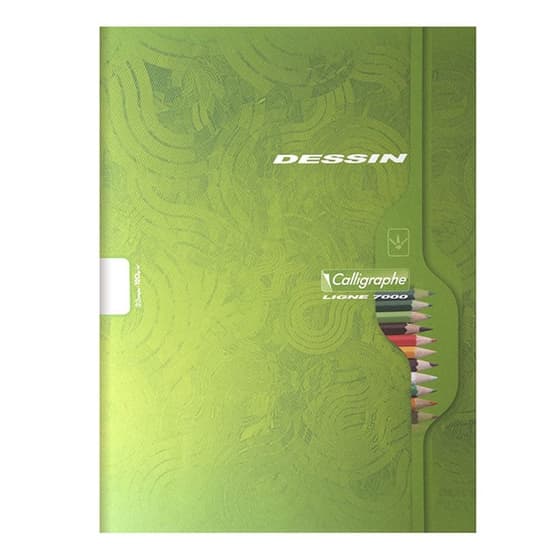 Cahier-de-dessin-CALLIGRAPHE-24x32cm-32-pages-120-g/m2-CLA7553