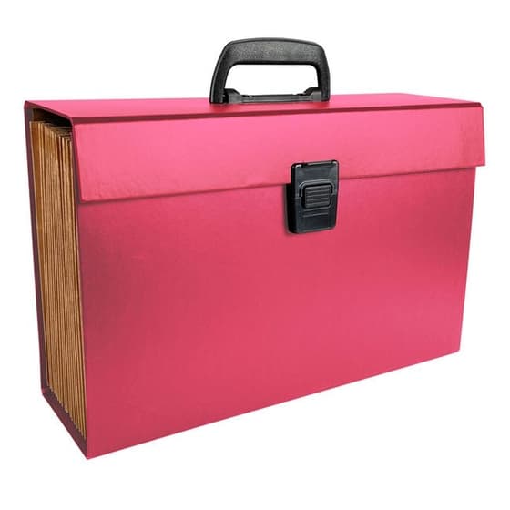 trieur-valisette-exacompta-20-comprtiments-rose-fuschia-158420E-2