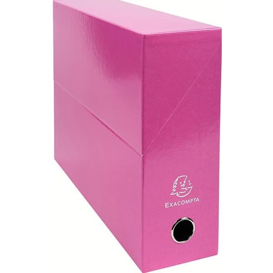 Boite-d'archives-Rose-EXACOMPTA-Iderama-dos-90mm-89924E_1