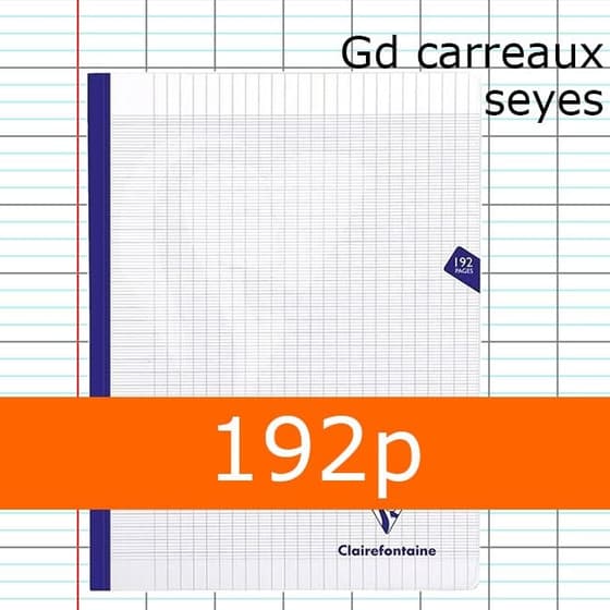 Cahier-Couverture-plastique-Incolore-CLAIREFONTAINE-24x32-192p