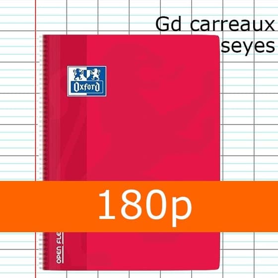 Cahier-Openflex-Spirale-Polypro-Rouge-OXFORD-24x32-180p