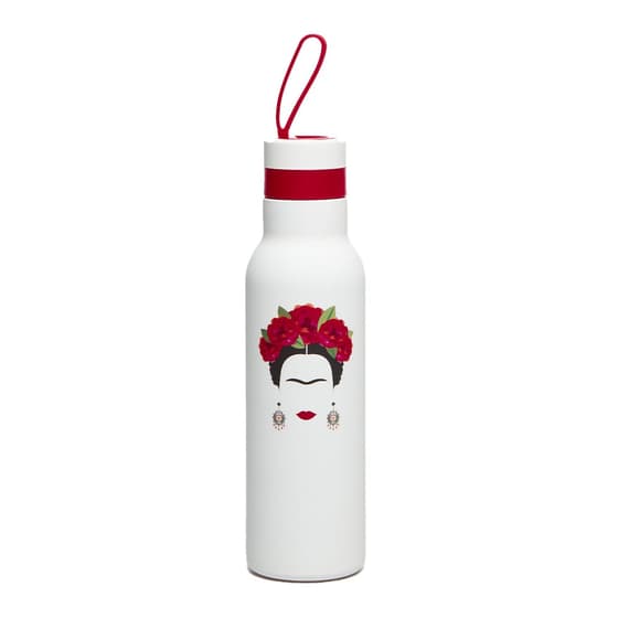 PIUPL031FK-Gourde-isotherme-PIU-FORTY-Planet-Frida-500ml-Blanche