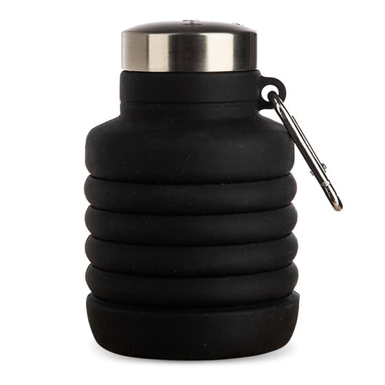 PIUPL1309BK-Gourde-silicone-retractable-PIU-FORTY-Isotherme-200-500ml-Noir-1