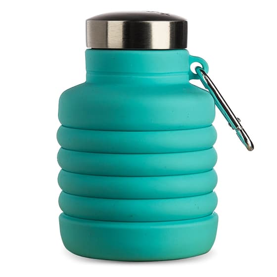 PIUPL1309BL-Gourde-silicone-retractable-PIU-FORTY-Isotherme-200-500ml-Turquoise-2