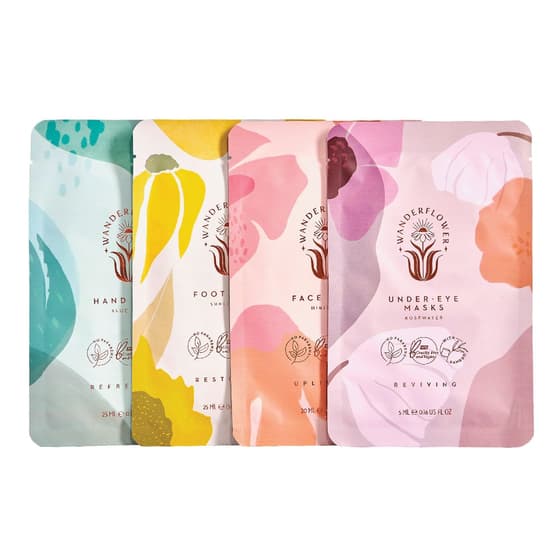 UPPWFL024-Coffret-Beaute-de-4-masques-feuilles-revitalisants-pour-le-visage-1