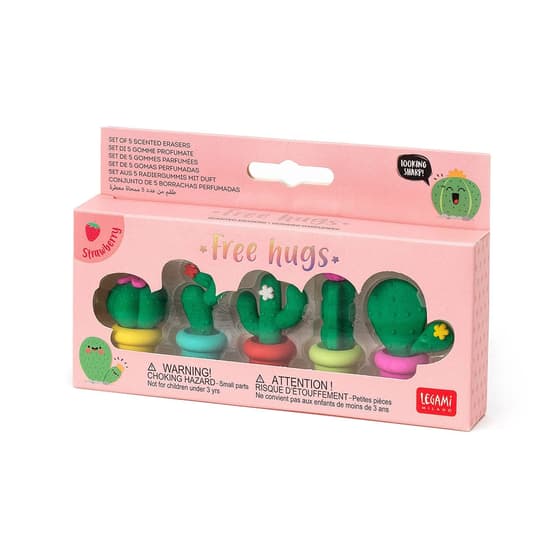 LEGCE0002-Lot-de-5-gommes-LEGAMI-Cactus-parfumees-a-la-fraise-1