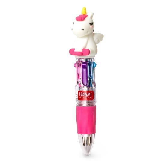 LEGMRPKIT1-Mini-stylo-bille-4-couleurs-LEGAMI-Licorne-1