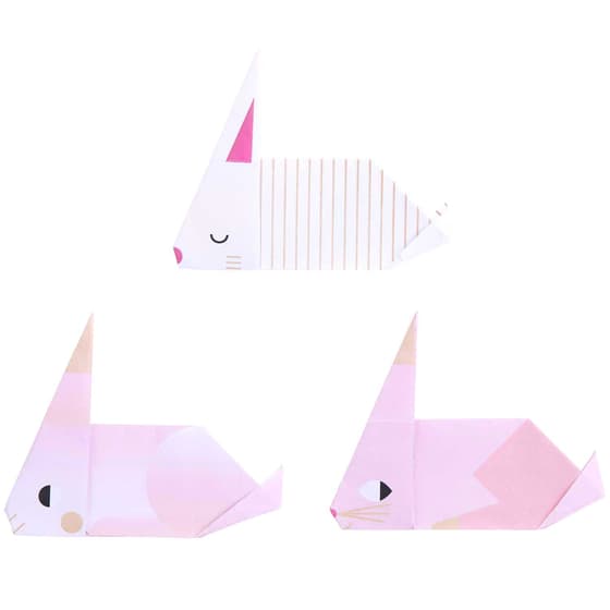 RIC300251-Papier-origami-30-feuilles-Lapins-5