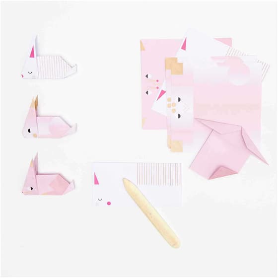 RIC300251-Papier-origami-30-feuilles-Lapins-4