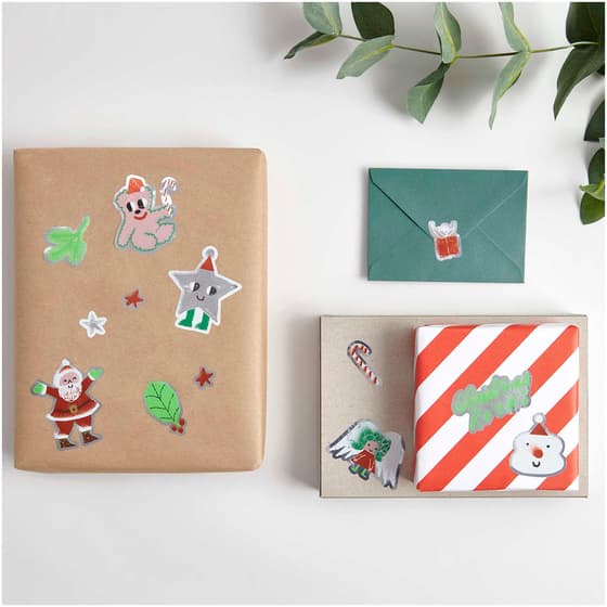 RIC300679-Rouleau-de-100-stickers-Christmas-Rocks-4