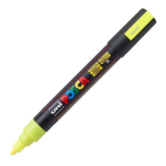 pc5mjfluo-marqueur-posca-jaune-fluo