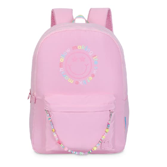 kidmar65229-sac-a-dos-marshmallow-happy-2-compartiments-rose
