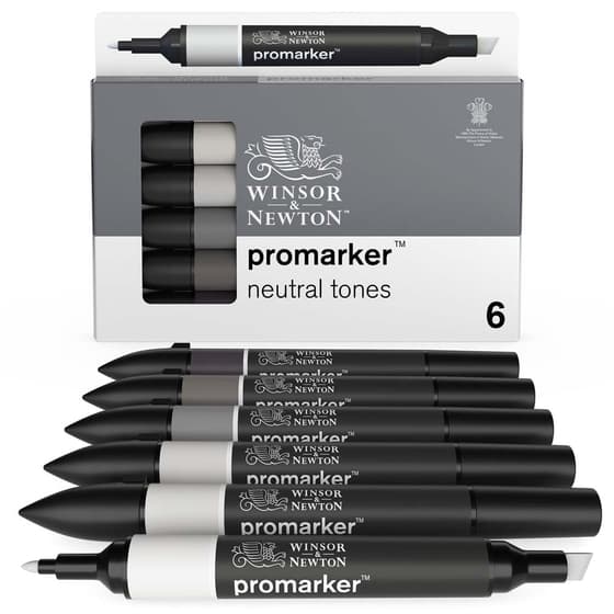 6-feutres-promarker-tons-neutres