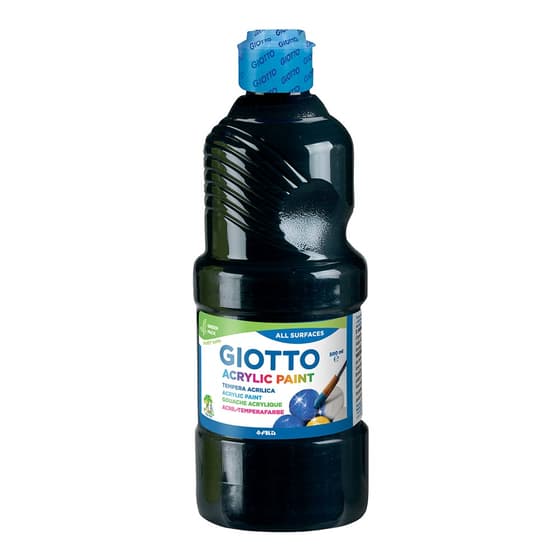 peinture-acrylique-brillante-500ml-noir