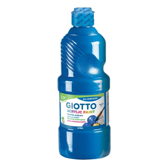 peinture-acrylique-brillante-500ml-bleu