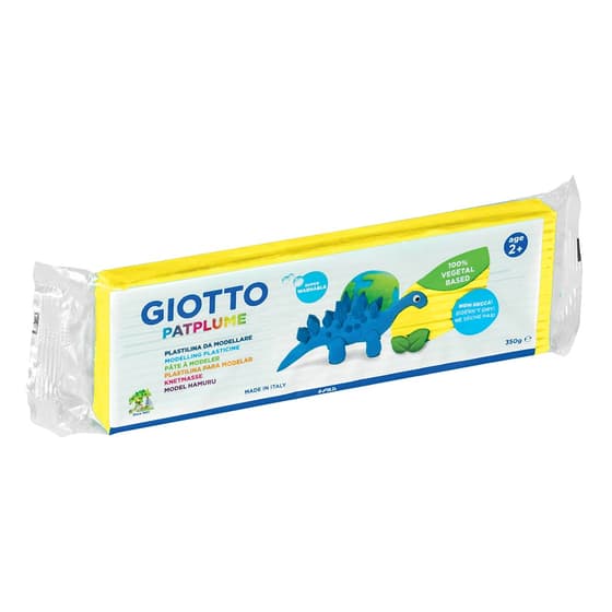 pate-a-modeler-giotto-patplume-350g-jaune