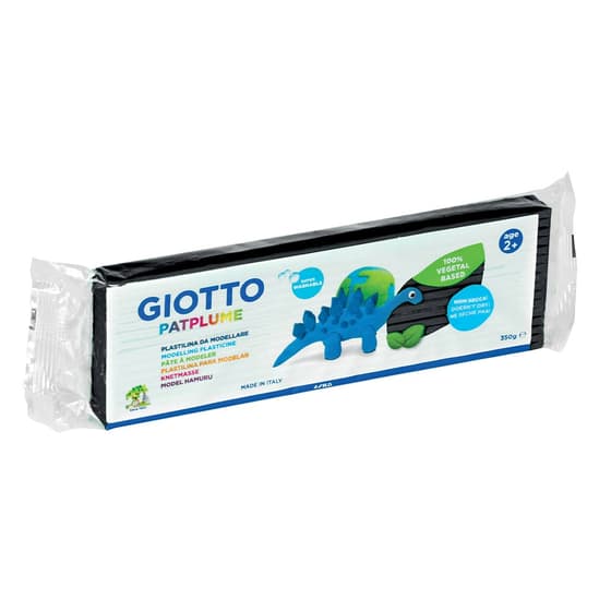 pate-a-modeler-giotto-patplume-350g-noir