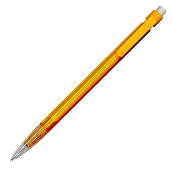 porte-mines-translucide-jaune