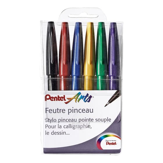 penses15c6funny-pochette-de-6-feutres-pinceaux-pentel-arts-brush-sign-pen-8