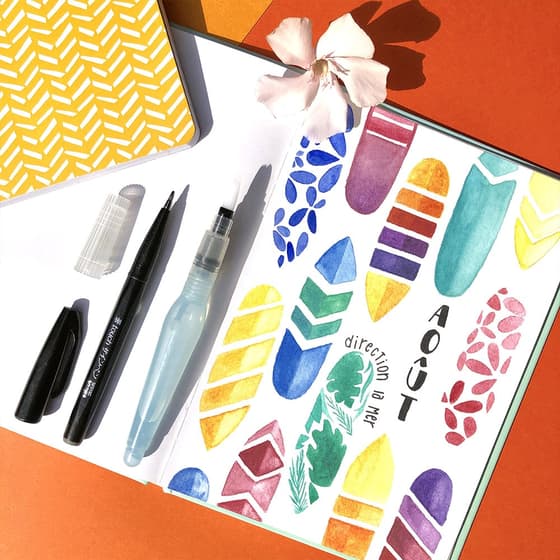 penses15c6funny-pochette-de-6-feutres-pinceaux-pentel-arts-brush-sign-pen-10