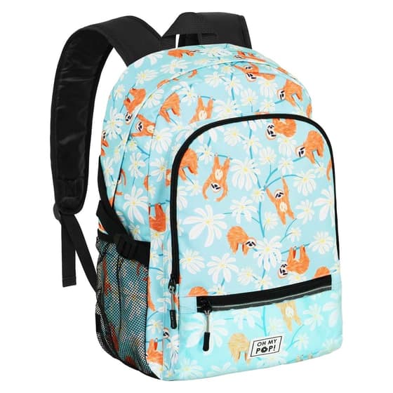KAR05866-sac-a-dos-oh-my-pop-paresseux-1-compartiment-turquoise-1