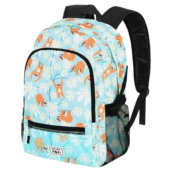 KAR05866-sac-a-dos-oh-my-pop-paresseux-1-compartiment-turquoise-2