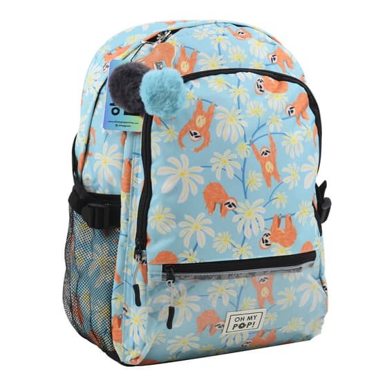 sac-a-dos-oh-my-pop-paresseux-1-compartiment-pompon-fourrure-1