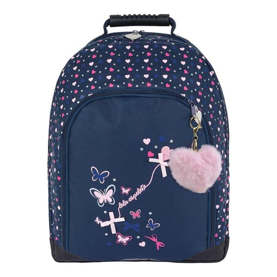sac-a-dos-lola-espeleta-butterfly-2-compartiments--porte-cles-cSur-pompon-fourrure-rose-001
