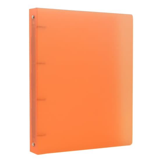 cat138096126-classeur-souple-a4-graphmate-chromaline-4-anneaux-dos-4cm-polypro-orange -3