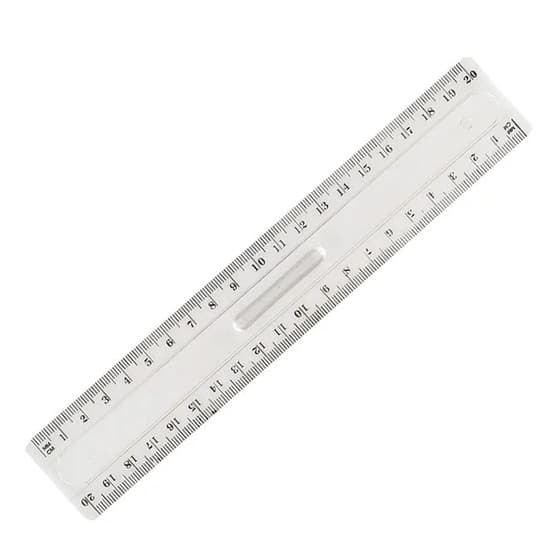 Regle-plate-20cm-1er-prix-Double-decimetre-plastique-transparent-1