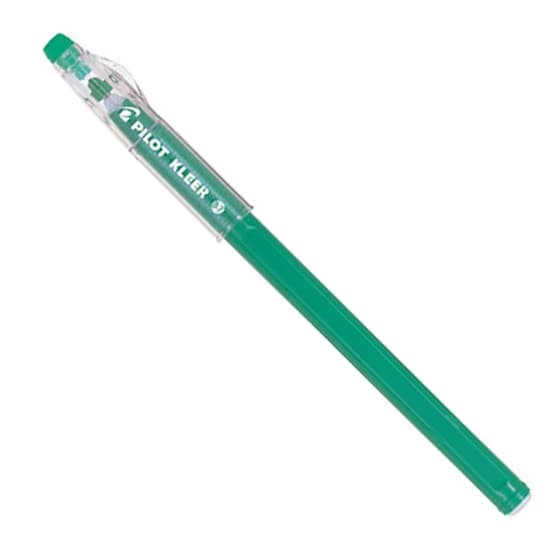 pil4902505523670P-stylo-bille-effacable-pilot-kleer-pointe-moyenne-vert
