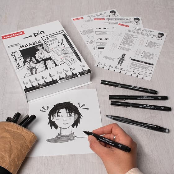 coffret-de-8-marqueurs-uni-ball-edition-manga-pointes-et-couleurs-assorties-1-porte-mine-shalaku-s-5