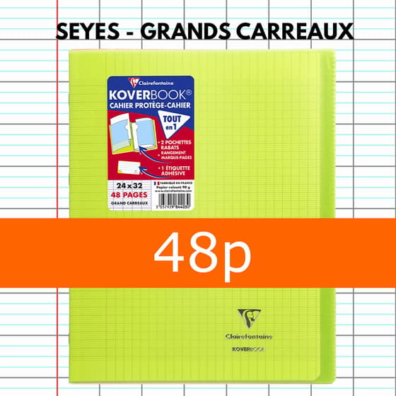 CLA984403C-cahier-koverbook-polypro-vert-clairefontaine-24x32-48p-grands-carreaux-seyes-90g