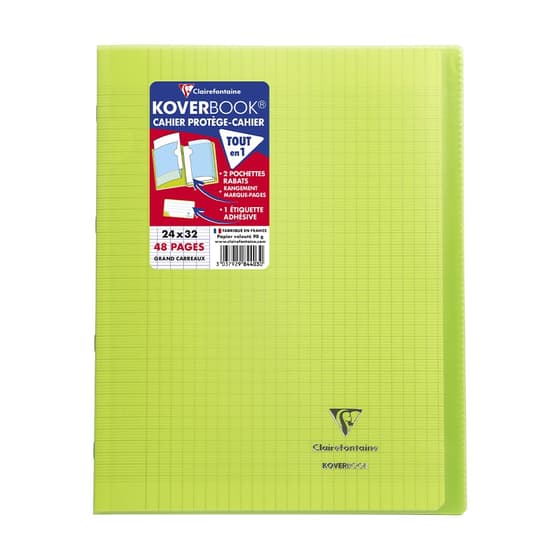 CLA984403C-cahier-koverbook-polypro-vert-clairefontaine-24x32-48p-grands-carreaux-seyes-90g-1