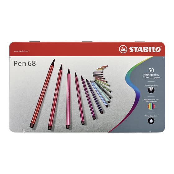 stades2568506-boite-metal-de-50-feutres-stabilo-pen-68-pointe-moyenne-1