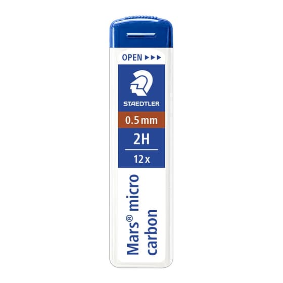 sta250052h-12-mines-2h-0-5mm-staedtler-mars-micro-carbon-250-haute-qualite