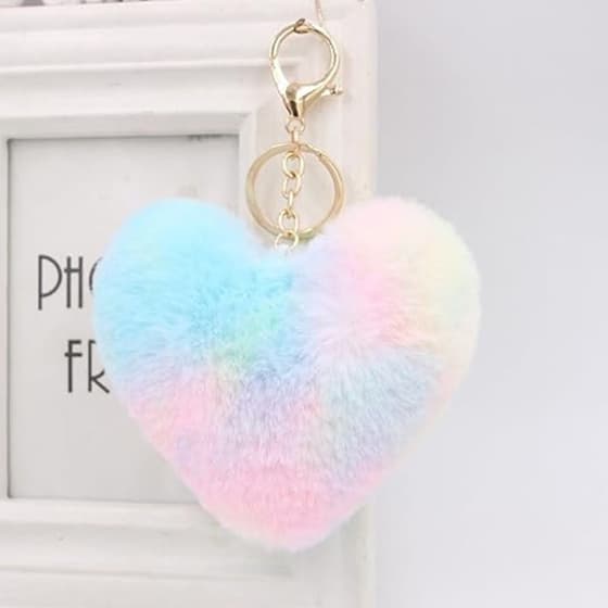 chaalb1006-porte-cle-cSur-pompon-fourrure-multicolore-2
