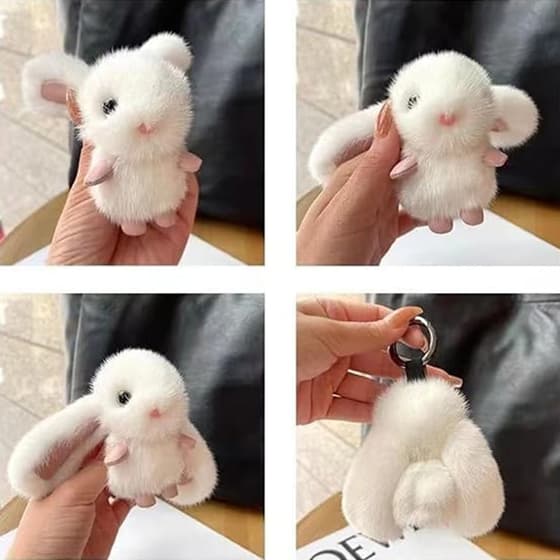 chaalbabunnykey-porte-cle-lapin-blanc-5