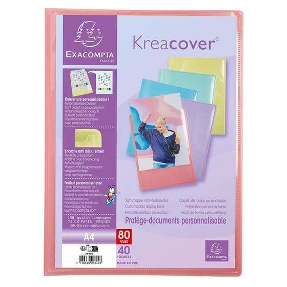 exa5849e-protege-documents-a4-personnalisable-exacompta-kreacover-pastel-80-vues-40-pochettes-rose