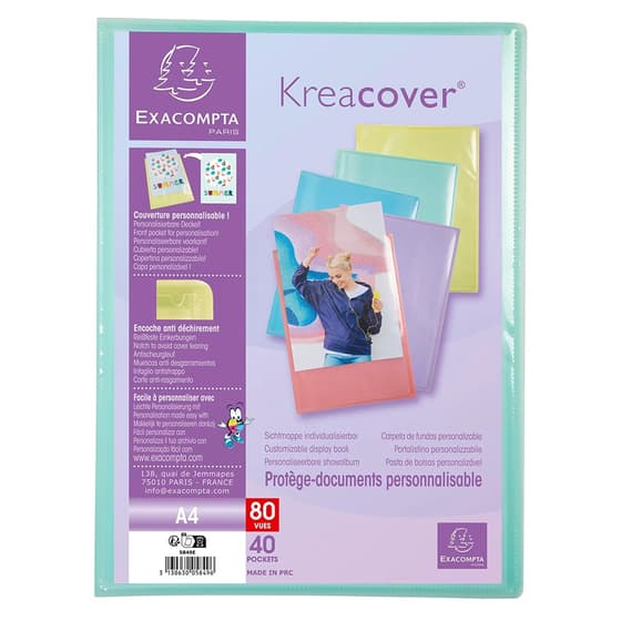 exa5849e-protege-documents-a4-personnalisable-exacompta-kreacover-pastel-80-vues-40-pochettes-vert