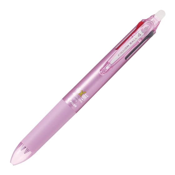 pil4902505532870stylo-roller-4-couleurs-pilot-frixion-ball-effacable-rose-1