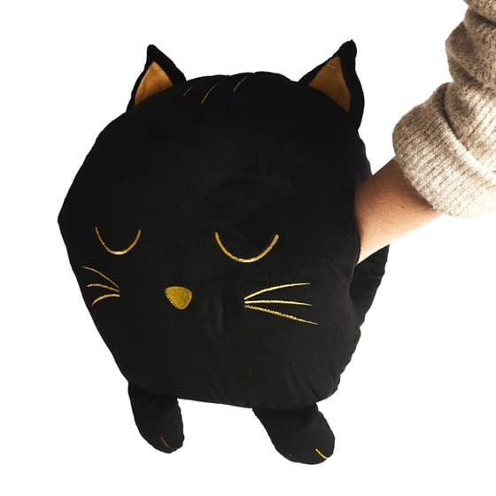 cmptx0050noir-coussin-manchon-avec-plaid-chat-kawai-noir-3