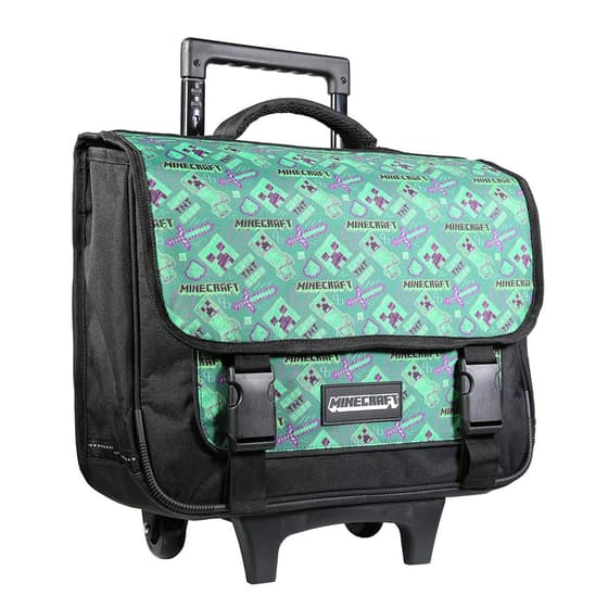 bagdes25mcth18briq-cartable-a-roulettes-minecraft-creeper-38-cm-2-compartiments-vert-4