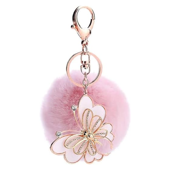 chasxsgh1436-porte-cle-papillon-et-pompon-rose-1