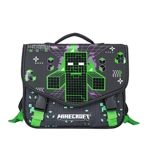 lap25amin203aca-cartable-minecraft-38cm-2-compartiments-noir-et-vert-1 (1)