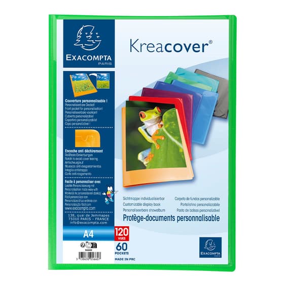 exa5660evert-protege-documents-a4-personnalisable-exacompta-kreacover-120-vues-60-pochettes-vert