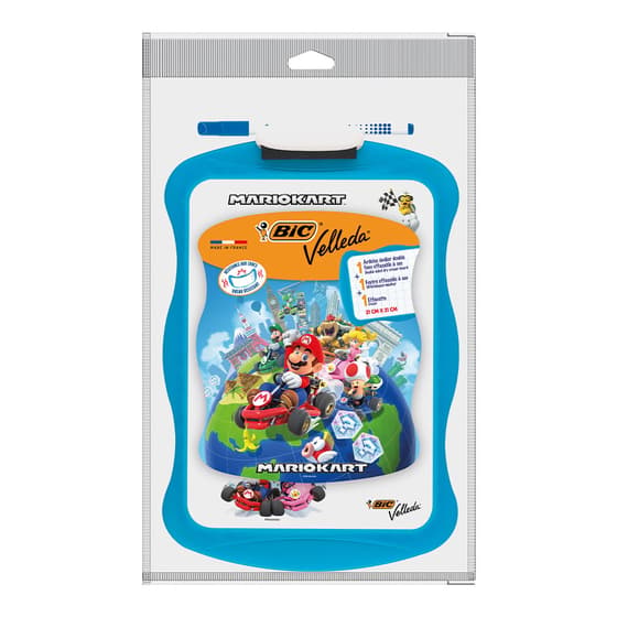 bic9927251-ardoise-blanche-velleda-bic-super-mario + 1 feutre + 1 brosse-3