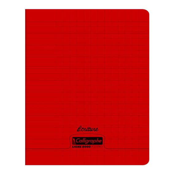 cla18011-cahier-d'ecriture-90g-32-pages-reglure-dl-double-ligne-3mm-iv-format-17-22-polypro