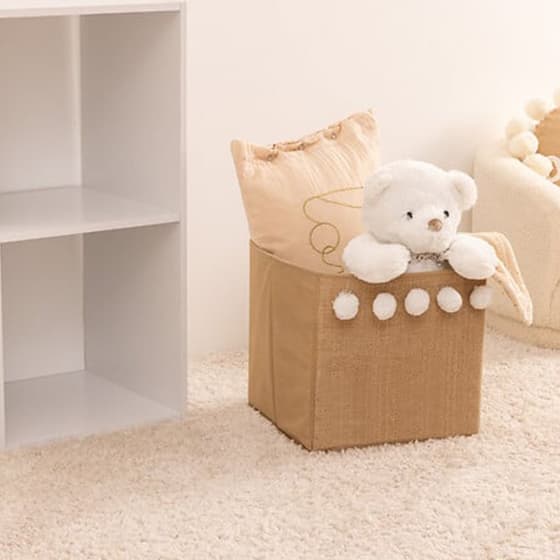 jja174304-boite-de-rangement-pliable-pour-enfant-jute-pompons-29x29cm-2