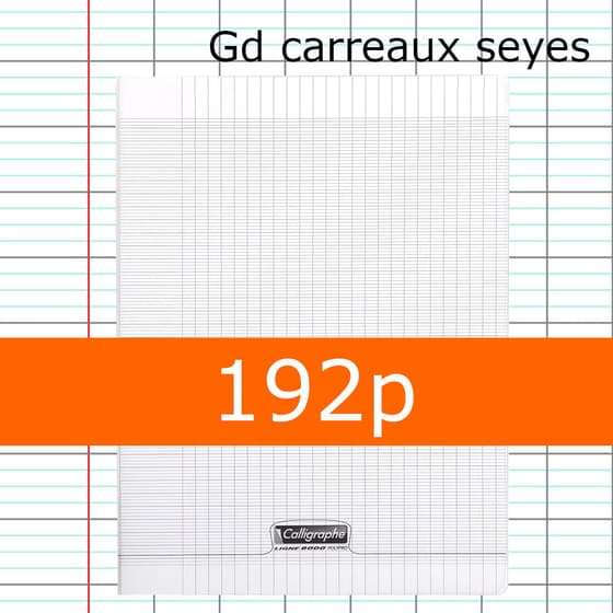 CAH03-0100-cahier-scolaire-calligraphe-a4-couverture-polypro-192p-séyès-90g-incolore-1